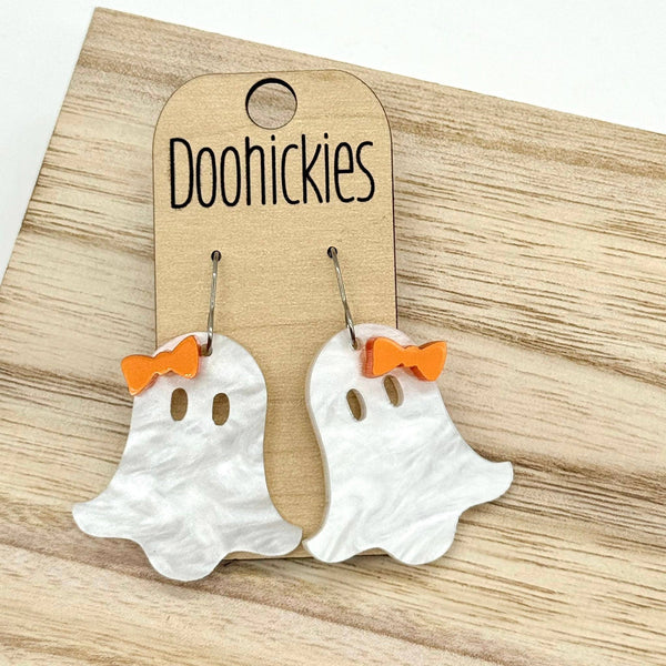 Mattie Ghost Earring Collection - Halloween Earrings: Studs