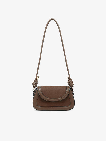 Marina Suede Crossbody Bag