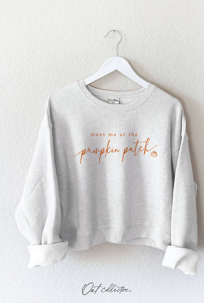 At The Pumpkin Patch Cropped Sweatshirt