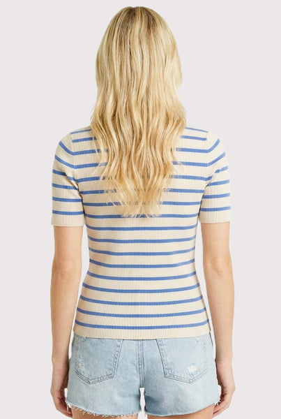 Shannon Striped Cardigan Sweater