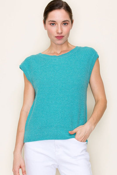Jade Pullover Waffle Top