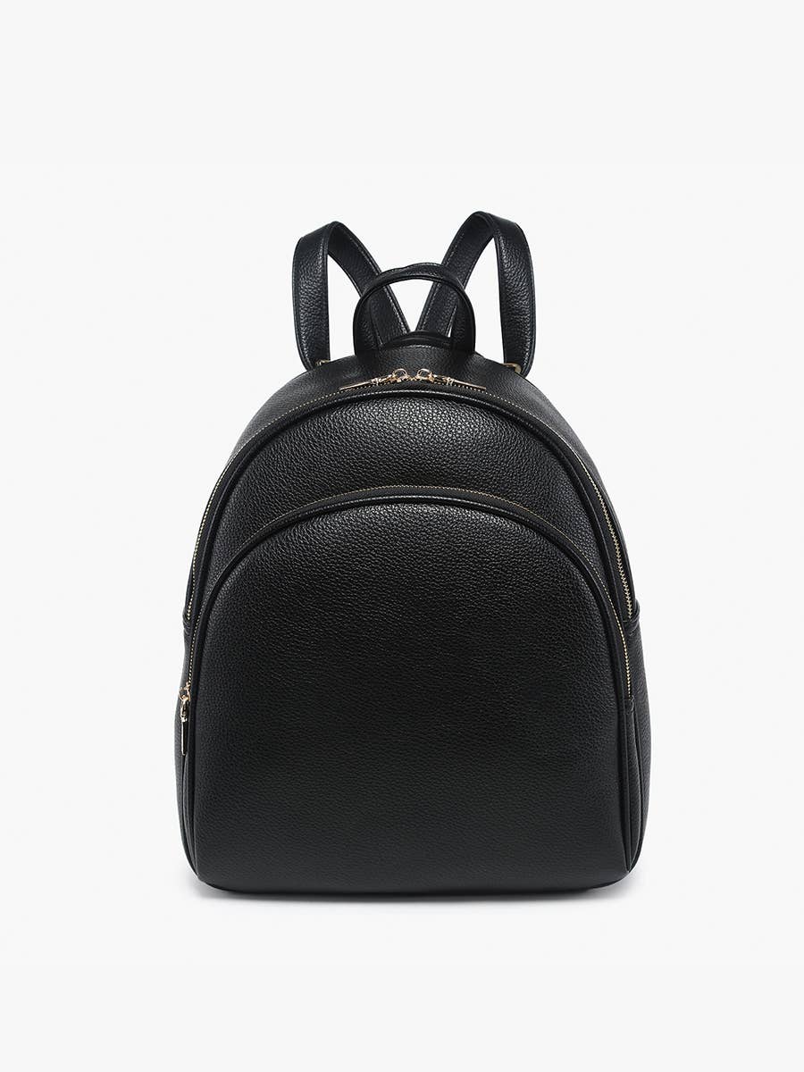 Simone Round Backpack w/ Front Pocket