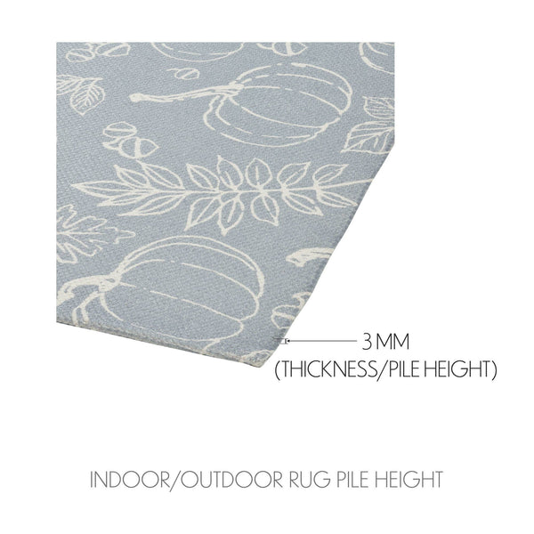 Pumpkin Grey Indoor/Outdoor Rug