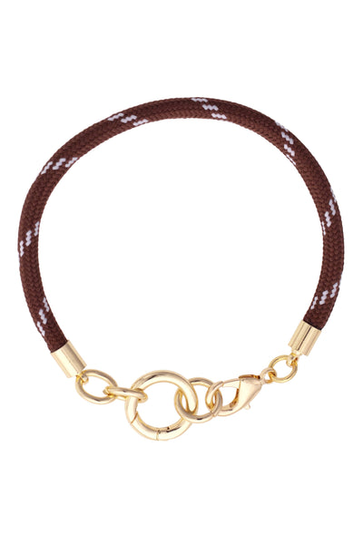 Goldie Paracord Charm Bracelet Base: Red