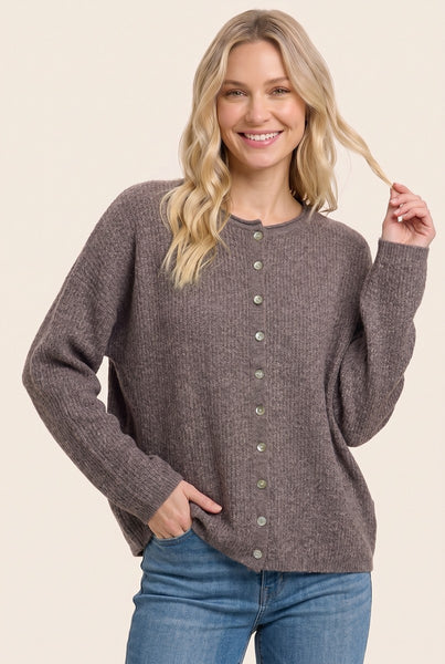 Kaley Cozy Button Down Cardigan