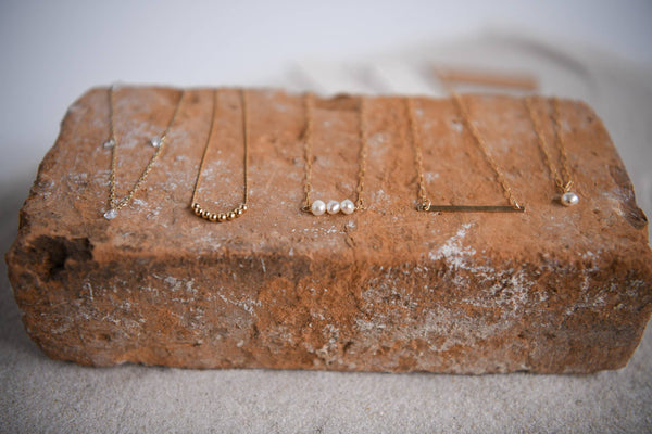 Red Creek Jasper Paperclip Necklace