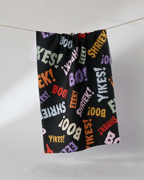 Word Fright Tea Towel