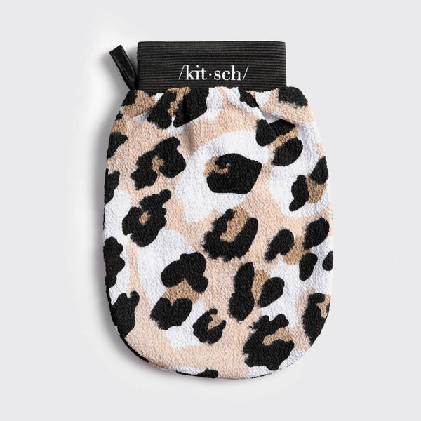 Eco-Friendly Leopard Exfoliating Glove