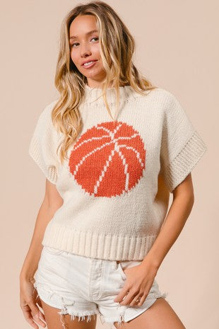 Harley Sleeveless Basketball Sweater