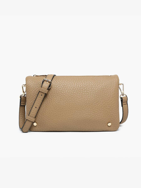 Phiona Studded Flapover Crossbody