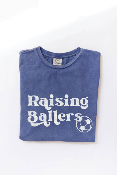 RAISING BALLERS Soccer T-Shirt