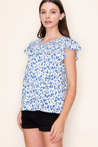 Jessica Floral Babydoll Top
