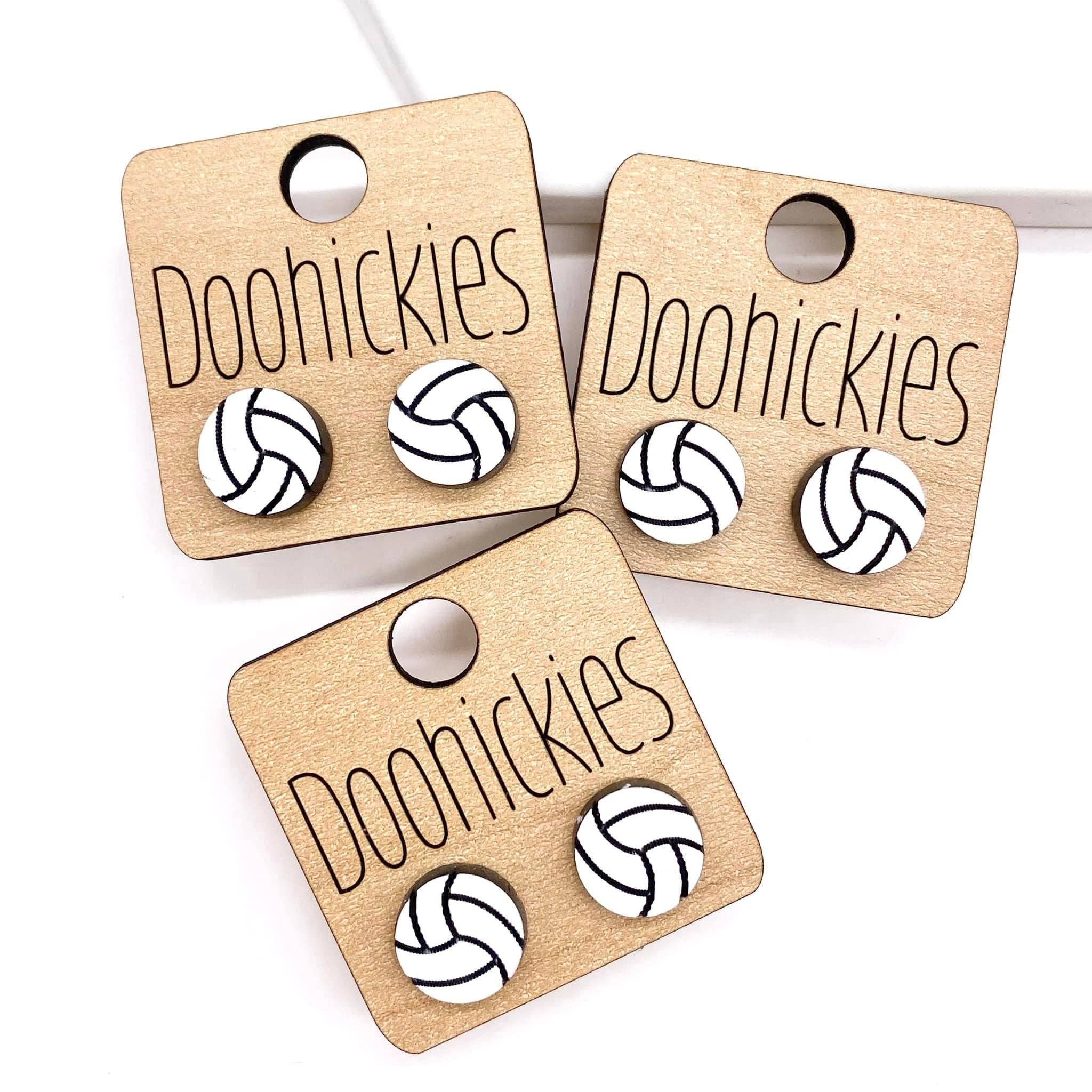 Acrylic Volleyball Studs