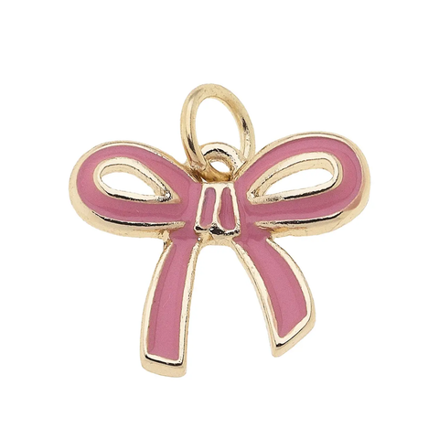 Light Pink Bow Charm