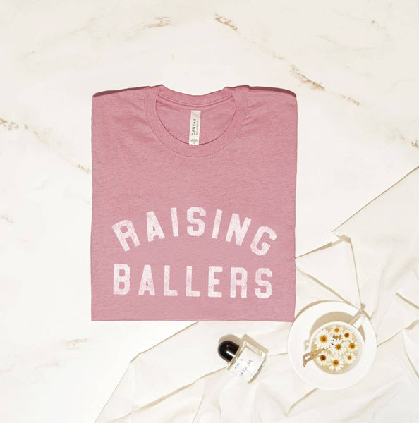 RAISING BALLERS Blue T-Shirt