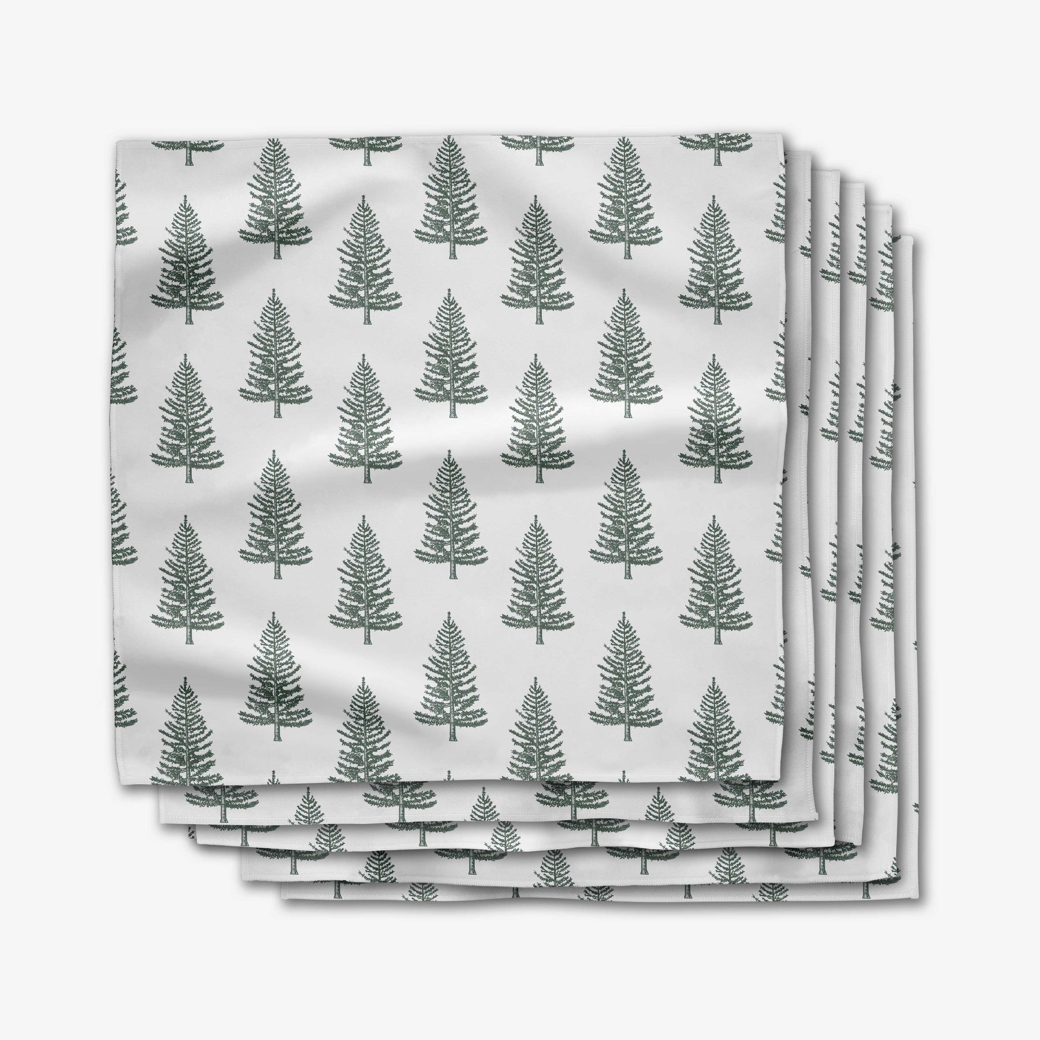 Frosted Trees Dinner Napkin Set