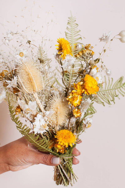 Vibrant Dried Flower Bouquet