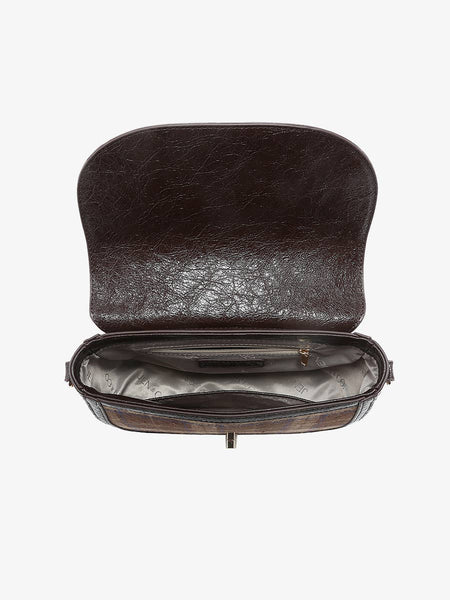 Calloway Plaid Contrast Crossbody Bag