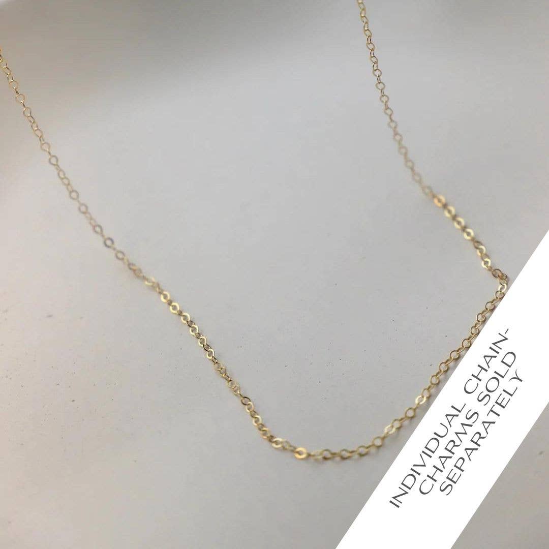 18” Gold Filled Cable Chain