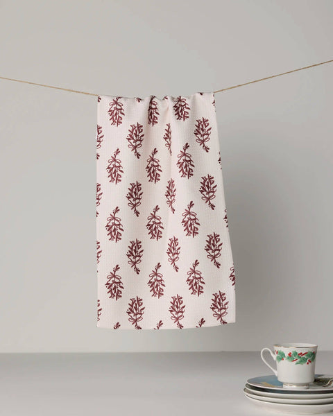 Mistletoe Sprigs Mini Towel - Holiday 2026