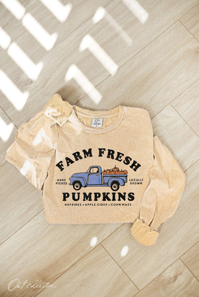 *Pre-Order* FRESH PUMPKINS Toast Long Sleeve Shirt