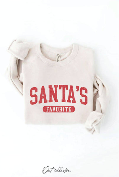 SANTA'S FAVORITE HEATHER Sweatshirt