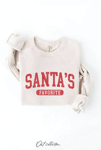 SANTA'S FAVORITE HEATHER Sweatshirt