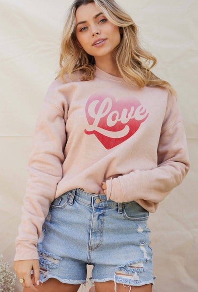 LOVE Graphic Sweatshirt