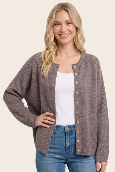 Kaley Cozy Button Down Cardigan