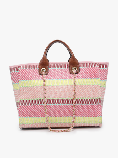 Kristina Striped Satchel