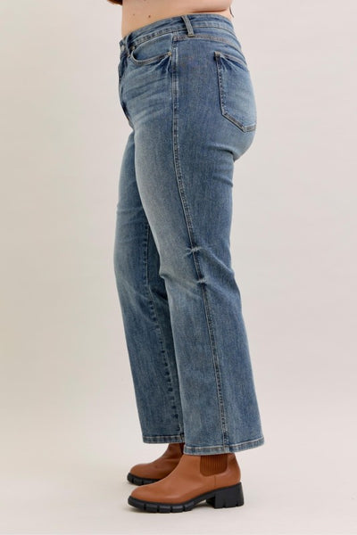 Kendra Straight Fit Tummy Control Jeans