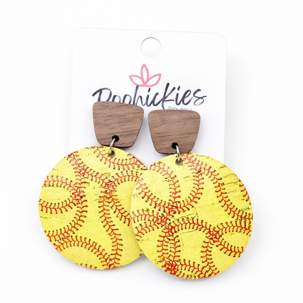 Walnut Baseball Corkies
