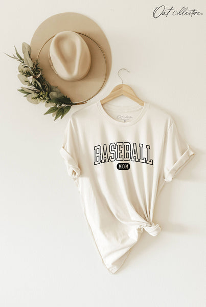 BASEBALL MOM Green T-shirt