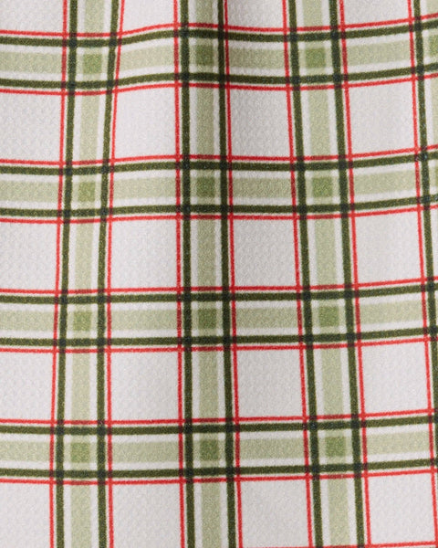 Stocking Plaid Mini Towel - Holiday 2026