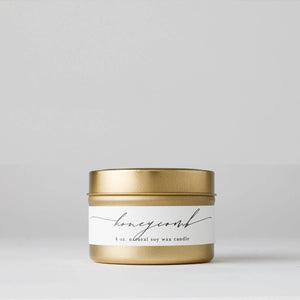 Honeycomb : Tin Soy Candle 