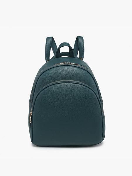 Simone Round Backpack w/ Front Pocket