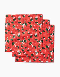 Winter Flora Dishcloth Set
