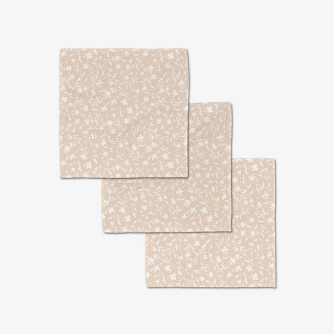 Tiny Floral Luxe Washcloth Set