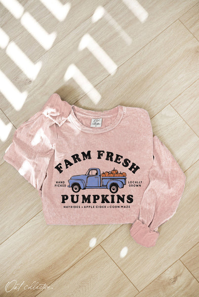 *Pre-Order* FRESH PUMPKINS Toast Long Sleeve Shirt