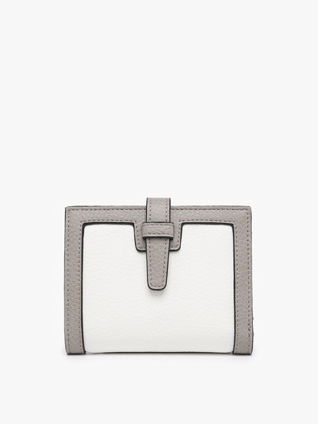 Bessie Canvas Wallet w/ Slip Closure