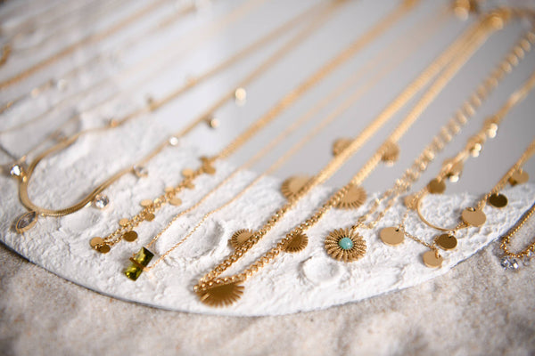 Snake Chain Water Resistant Necklace Collection