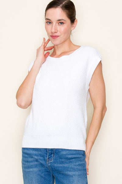 Jade Pullover Waffle Top
