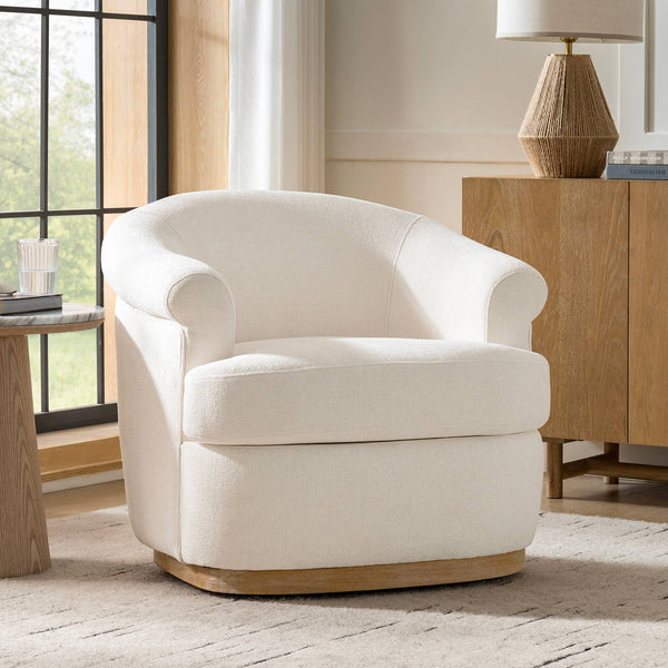 Loki Swivel Chair: Moss
