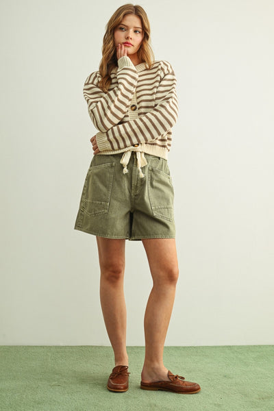 Jordan Button Front Knitted Cardigan