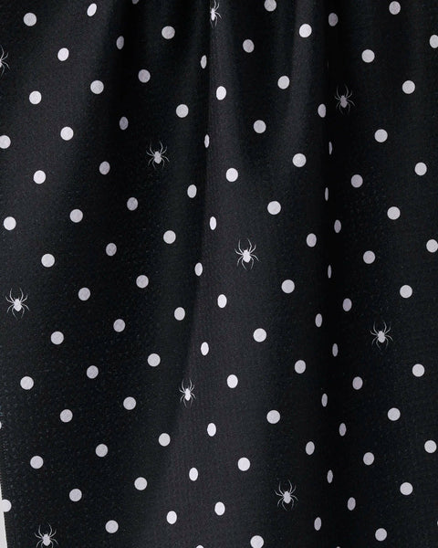 Spookydots Tea Towel: Orange