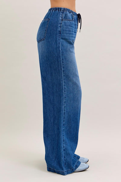 Miley Wide Leg Palazzo Jeans