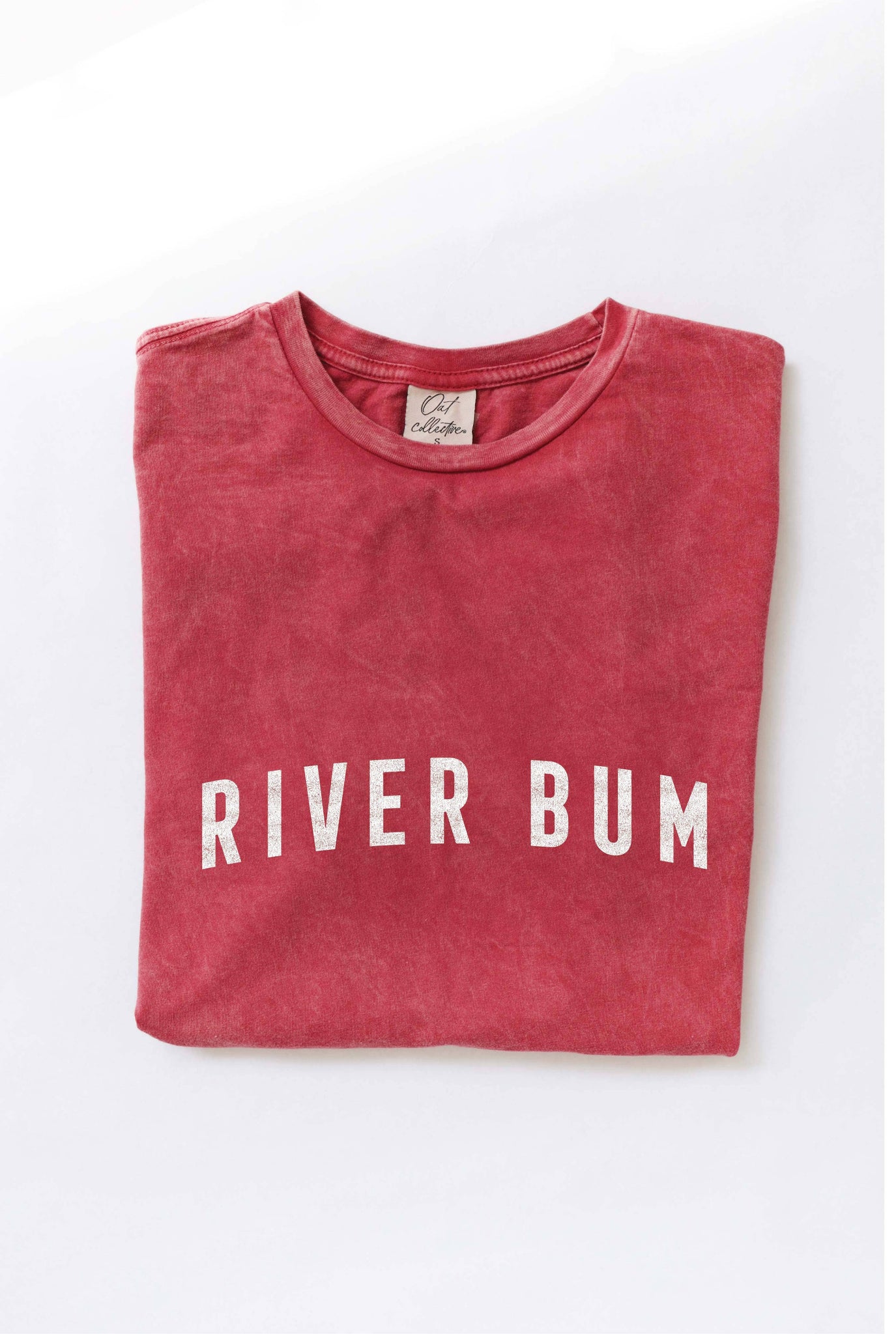 Red RIVER BUM Tee