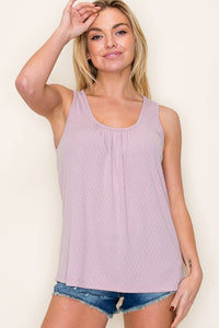 Dani Pointelle Knit Tank Top
