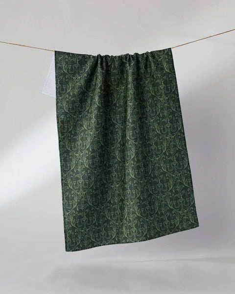 Moody Manor Tea Towel