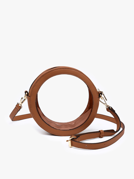 Clear Circular Crossbody Bag